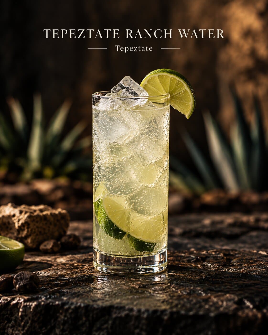 Tepeztate Ranch Water — Mr. Mezcal Tepeztate cocktail