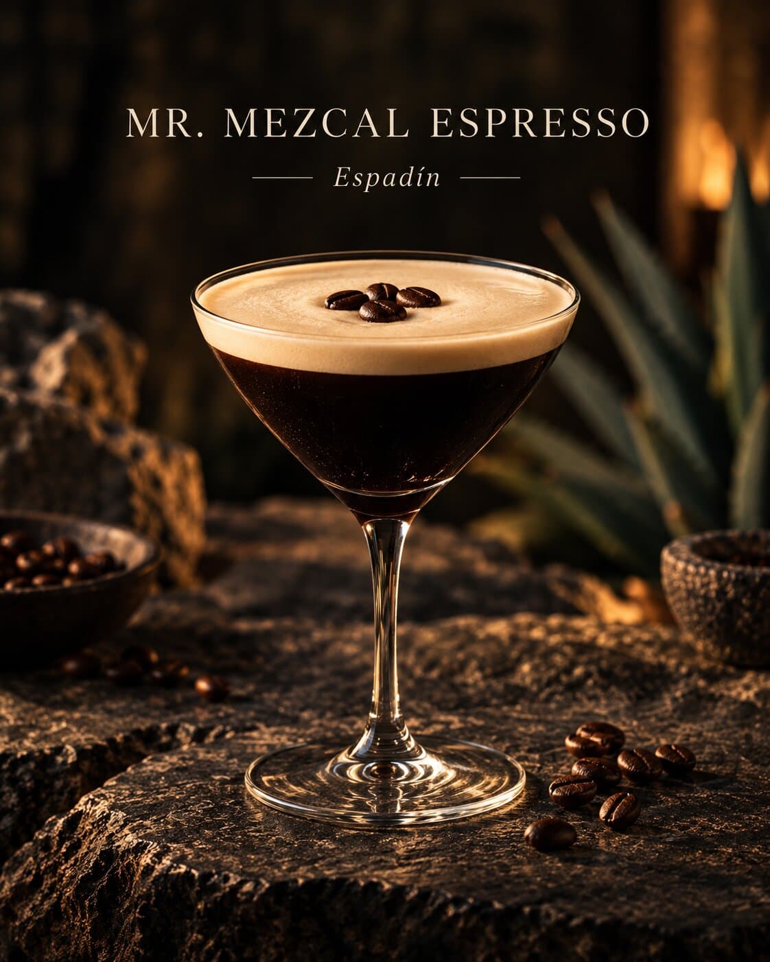 Mr. Mezcal Espresso cocktail